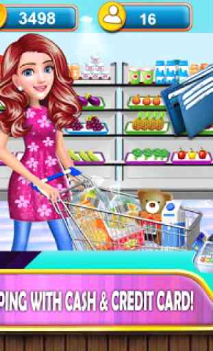 Supermarket Shopping Cash Register Cashier Games 1