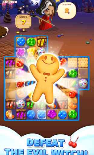 Sweet Road: Cookie Rescue Free Match 3 Puzzle Game 1