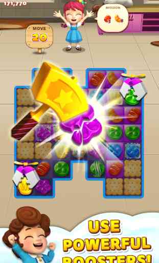 Sweet Road: Cookie Rescue Free Match 3 Puzzle Game 2