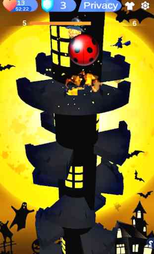 Tower Ladybug Ball Jump 2