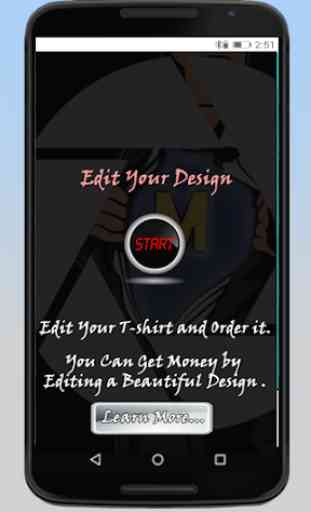 Tshirt Design Editor App 1