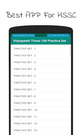 Vidyapeeth Times 100 Practice Set 2