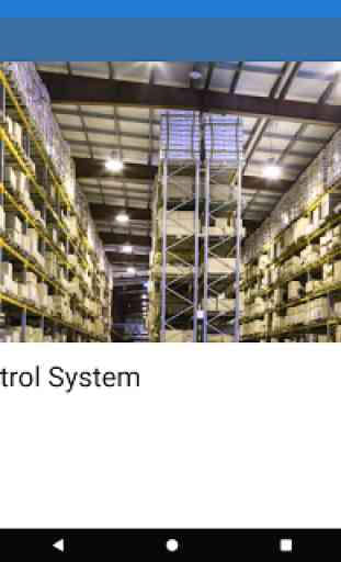 Warehouse Control System 1