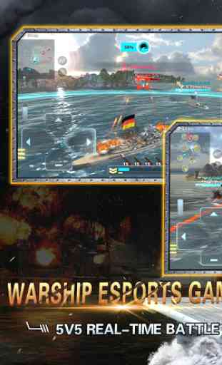 Warship Fury-the best naval battleships game. 3