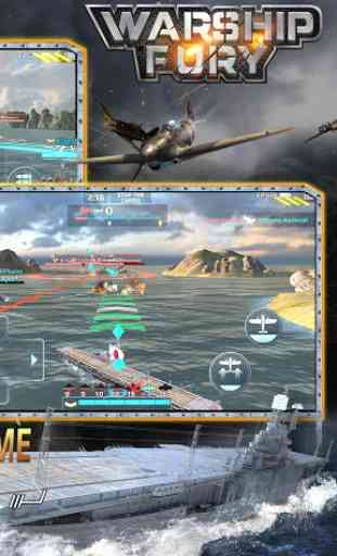 Warship Fury-the best naval battleships game. 4