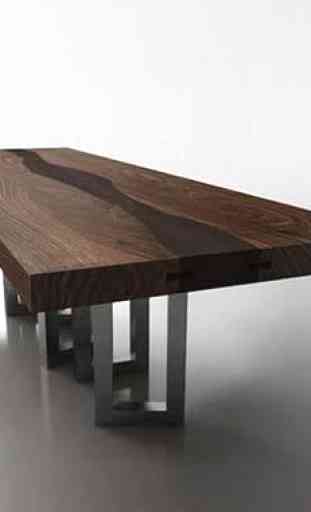 250 Wood Table Design 2
