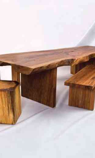 250 Wood Table Design 4