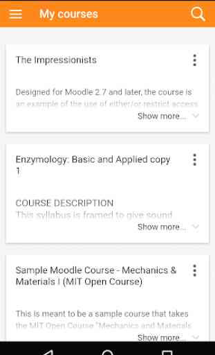 AES Moodle Mobile for staff 4
