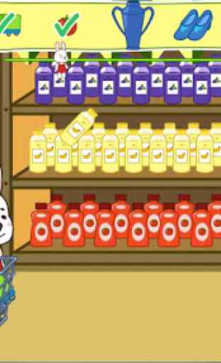 Anime Bunny: Kids supermarket 4