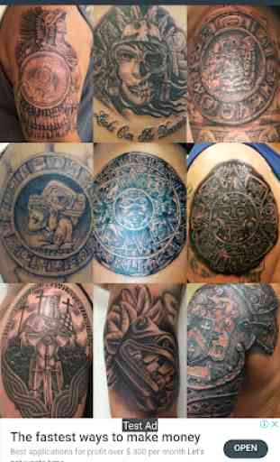 Aztec Tattoo Designs 2