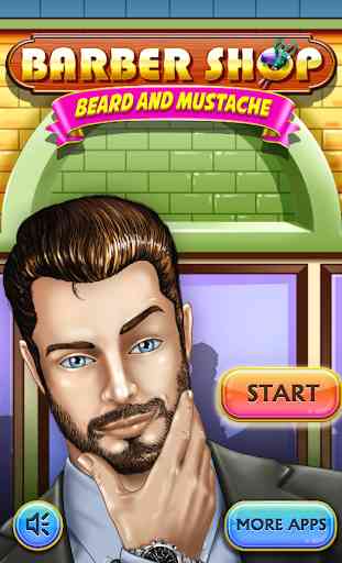 Barber shop Beard and Mustache -Fun Games for Kids 1