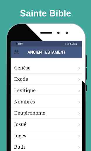 Bible en français Louis Segond (LSV) Sainte Bible 1