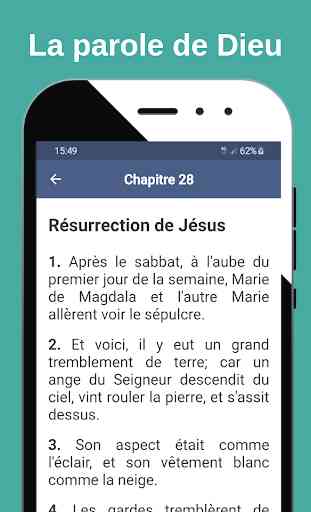 Bible en français Louis Segond (LSV) Sainte Bible 4