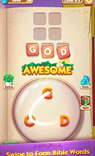 Bible Word Puzzle - Free Bible Story Game 1