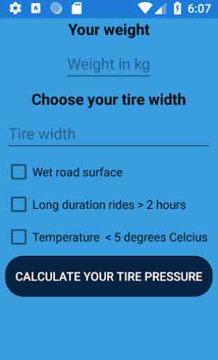 Bike tire pressure calculator 2
