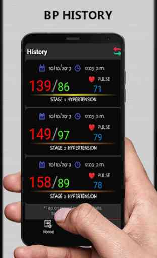 Blood Pressure Diary : BP Average Info Checker App 1