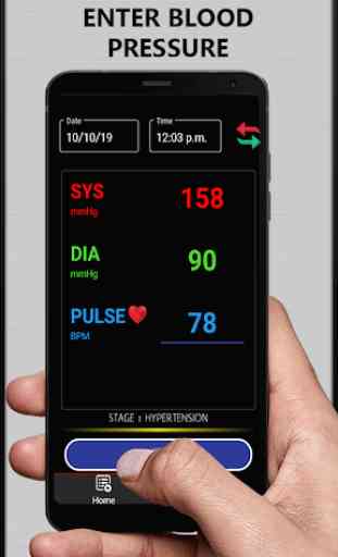 Blood Pressure Diary : BP Average Info Checker App 3