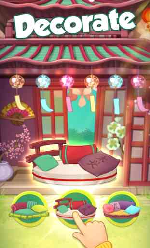 Bloomberry match-3 story. Merge fruits & decorate! 3