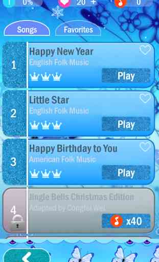 Blue Butterfly Piano Tiles  - Magic Tiles 2020 3