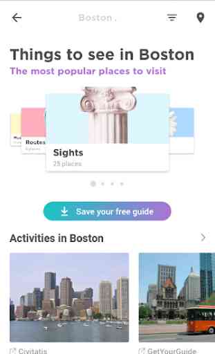 Boston Travel Guide in English with map 2