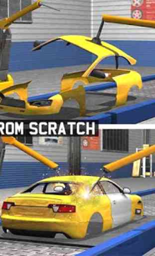 Car Maker Factory Mechanic Sport Car Builder Games 2