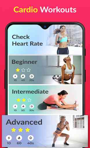 Cardio workout: Home Cardio Trainer, Training app 3