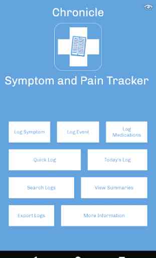 Chronicle: Chronic Symptom and Pain Tracker 1