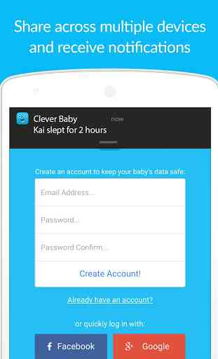 Clever Baby - Free Log & Track 3