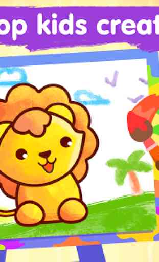 Coloring games for kids and toddlers 2-5 years old 1