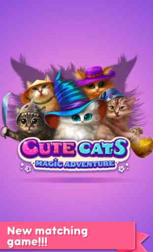 Cute Cats: Magic Adventure 1
