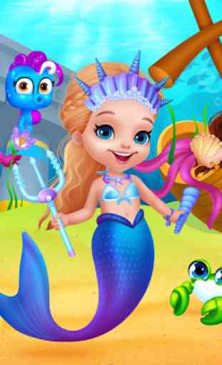 Cute Mermaid Dress Up 1
