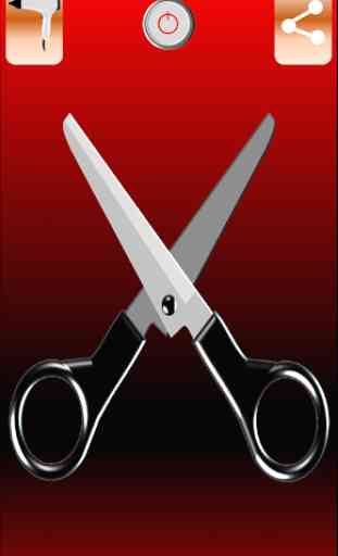 Cutting hair machine-Scissors prank hairdressing 3