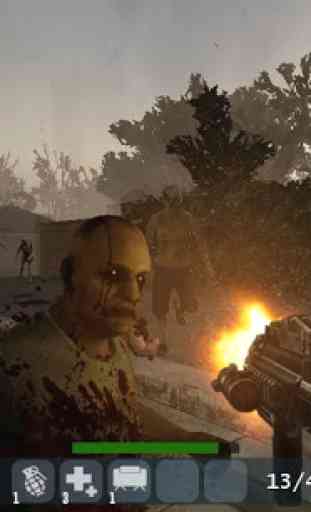 Dead Zombie Frontier War Survival 3D 2