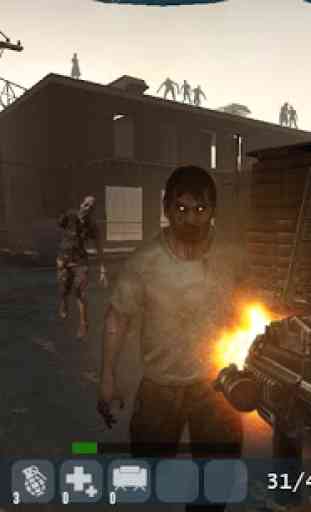 Dead Zombie Frontier War Survival 3D 3