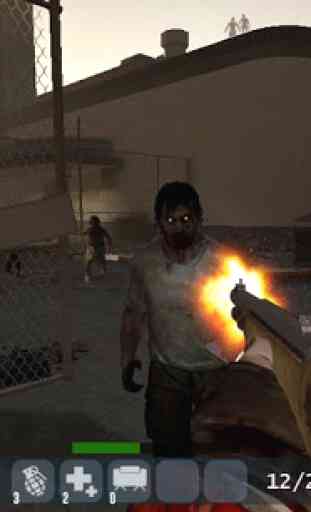 Dead Zombie Frontier War Survival 3D 4