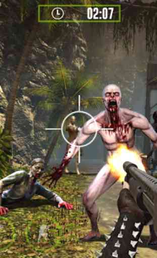 Dead Zombie Killer Fontier 3D 2