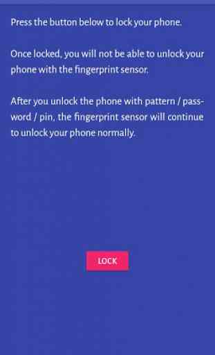 Disable Fingerprint Unlock Temporarily 2