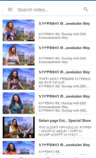 Ethiopian Tv Show 1