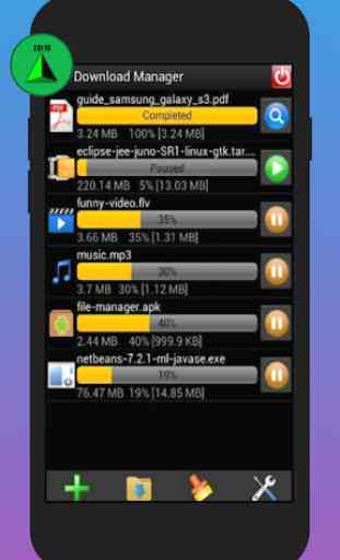 Fast Internet Download Manager for Mobile 2