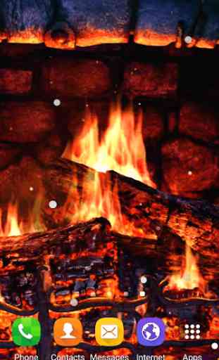 Fireplace Wallpaper 3D HD 1