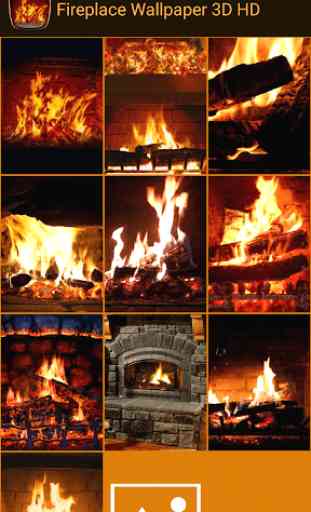 Fireplace Wallpaper 3D HD 3