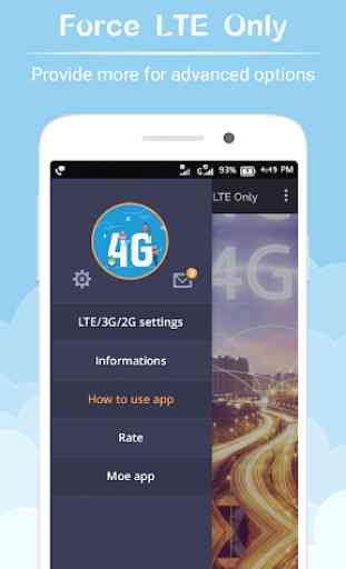Force LTE Only - 4G Network Software for VoLTE 1