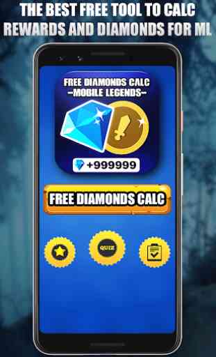 Free Diamonds Calc For Mobile Legends : Bang Bang 1