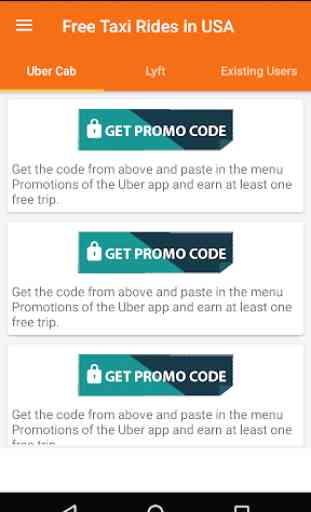 Free Taxi Coupons in USA - Promo 3