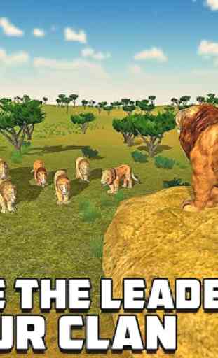 Furious Lion Family Sim 4