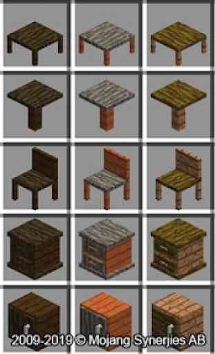 Furniture mod for mcpe - Furnicraft 4
