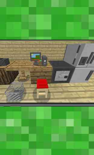 Furniture Mod for Minecraft PE 2