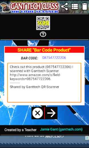 Ganttech QR Scanner 4