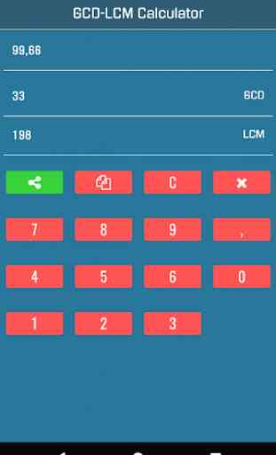 GCD & LCM Calculator 3