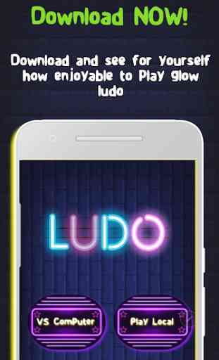 Glow ludo - Dice game 4
